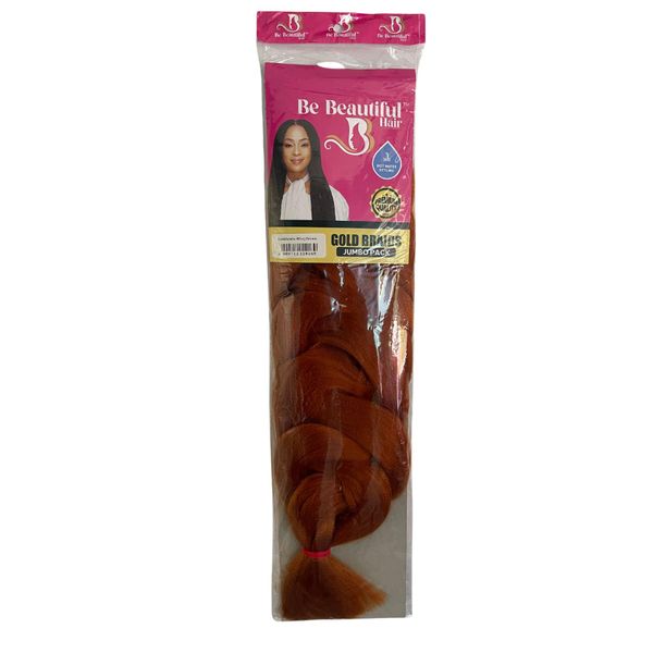 Gold Braids Jumbo - #FoxyBrown - 3 Units