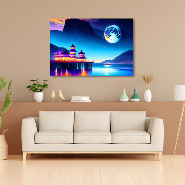 Canvas Wall Art - Majestic Mountain