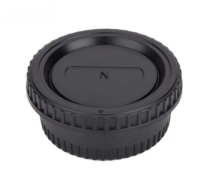 Floxi Camera Body Cap and Lens Rear Cap For Nikon DSLR