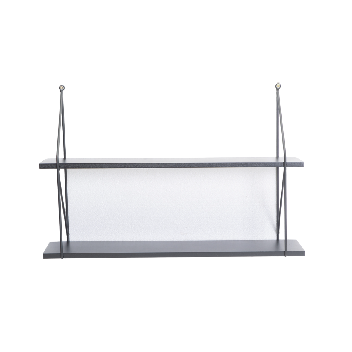 2 Tier Black Hanging Wall Shelf Shop Today. Get it Tomorrow