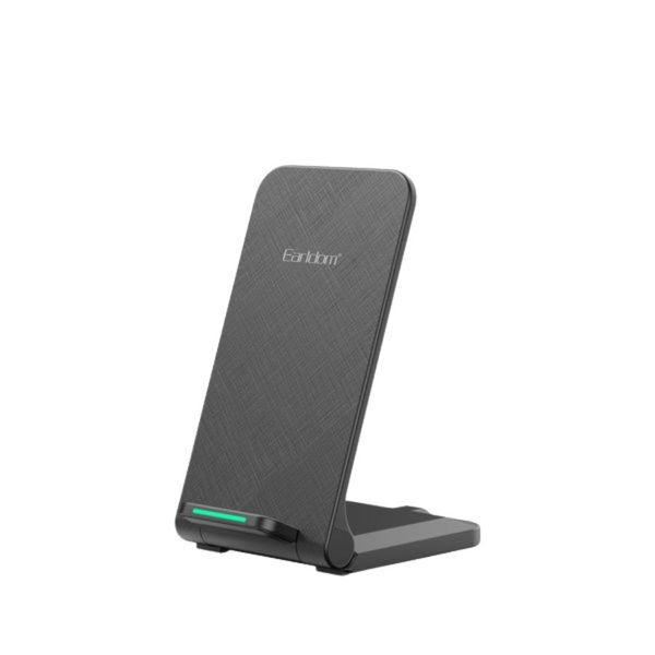 Earldom ET-WC66 15W Wireless Fast Charging Stand - USB-C Input - Black