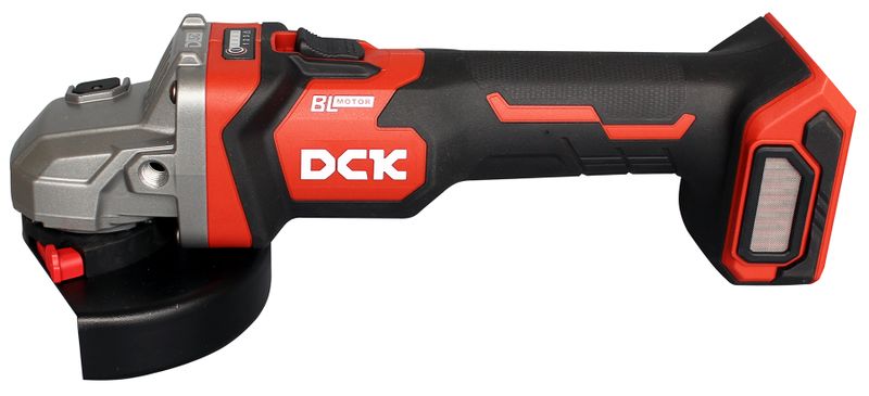 DCK 20V Max Brushless 115mm Cordless Angle Grinder Kit (KDSM04-115-EM)