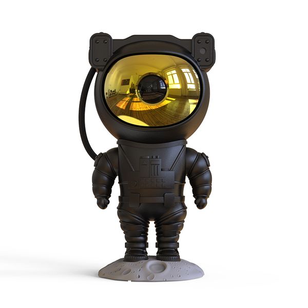 Astronaut Nebula Ceiling Light Projector - Matt Black