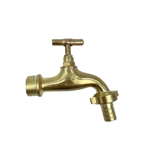 Gold-Plated Outdoor Garden Tap Faucet