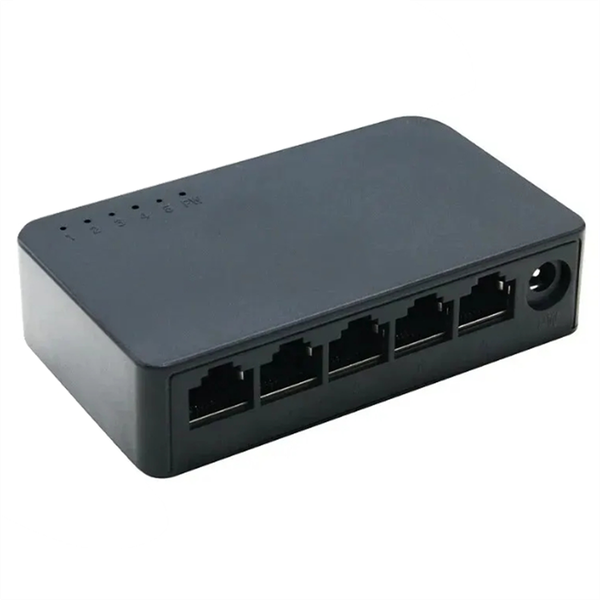 5 Ports Gigabit Switch 1000Mbps Ethernet Switcher for Monitor US Plug