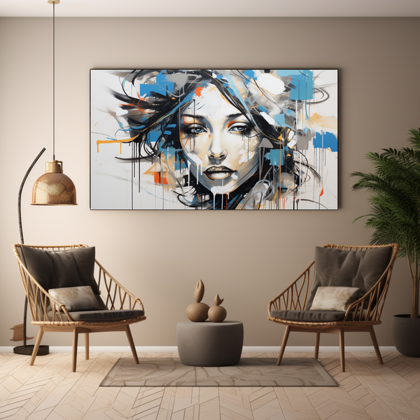 Canvas Wall Art - Urban Dreamer Woman - BK0177