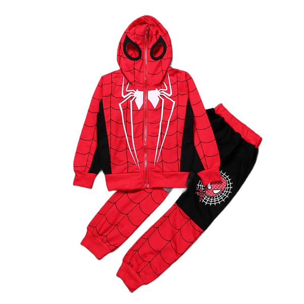 Boys Tracksuits - Red &amp; Black