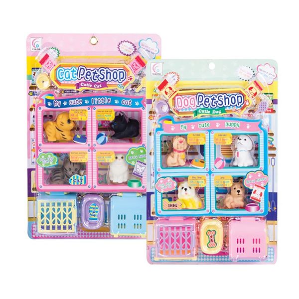 Bulk Pack x 2 Play-Set Petshop 12pcs