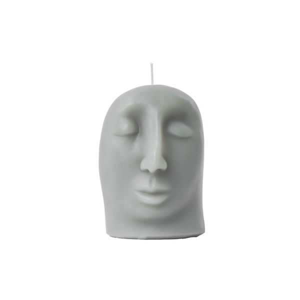 Carrol Boyes Sculptural Candle -Aglow - Grey