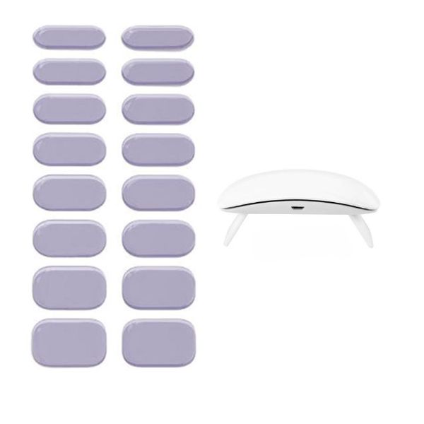 Adhesive With Nail Lamp - Lavender image