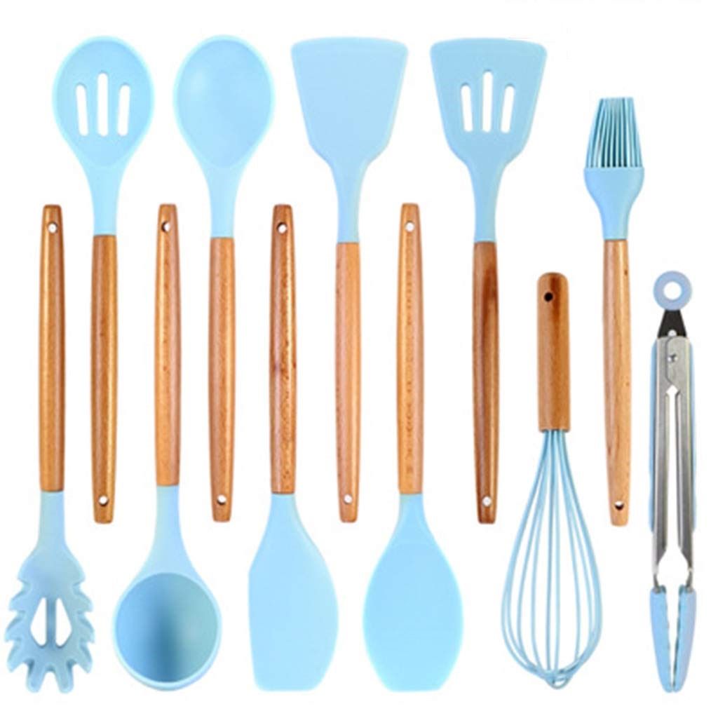 Kitchen Utensils 12 Piece Silicone with Holder Kitchen Essentials Shop Today. Get it