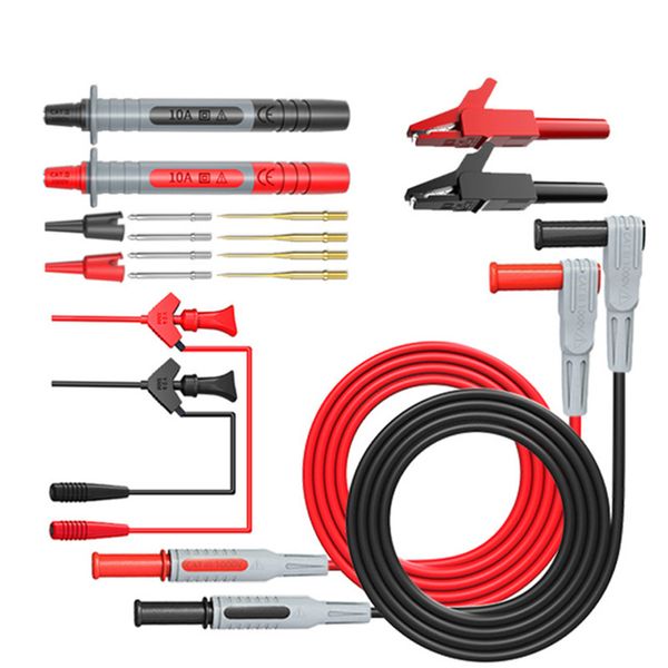 18 in 1 Universal Multimeter Test Lead Kit with Replaceable Probe Needles