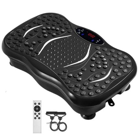 Vibration Plate Exercise Machine with Resistance Bands and Remote Control Image