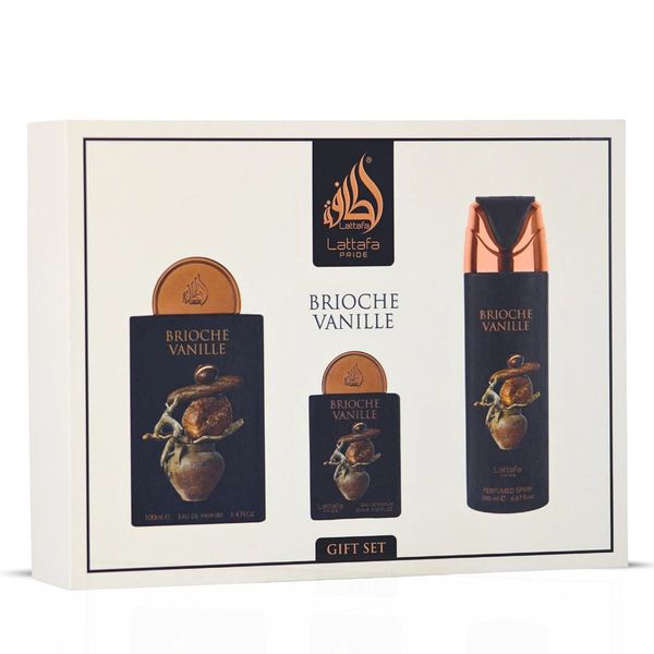 Lattafa Pride - Brioche Vanilla - 3PC Gift Set