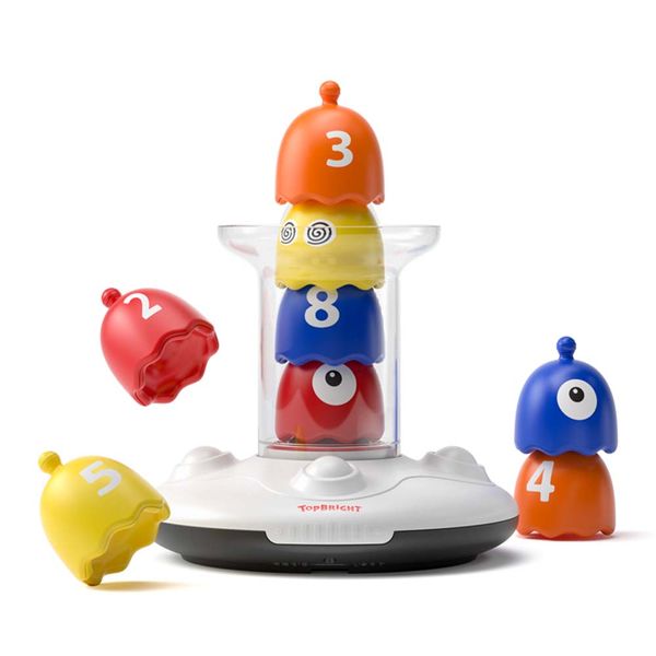 TopBright - Galactic Fine Motor Stacking Game