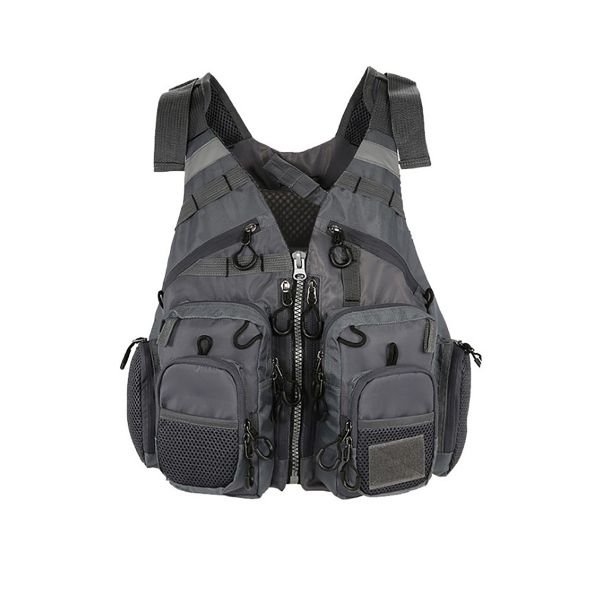 Fishing Vest for Men and Women with Mesh for Outdoors Stream Fly Fishing