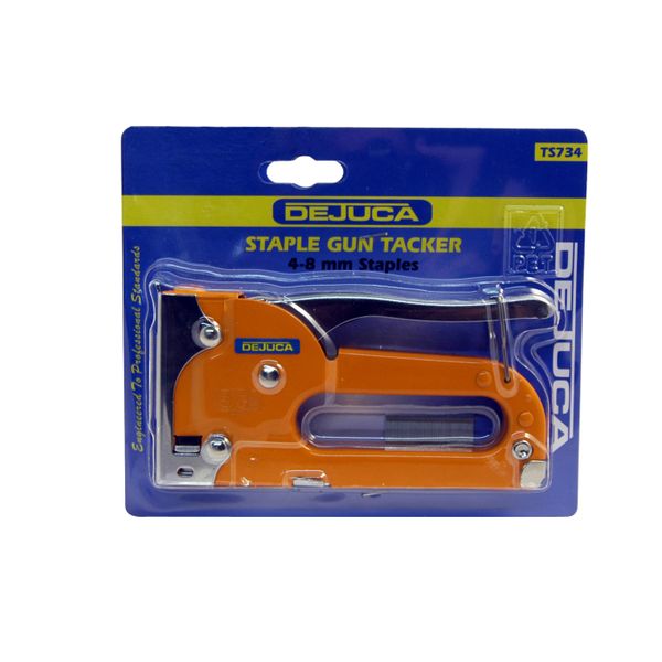 Dejuca - Stapler Gun - Orange - 4-8mm - Staples