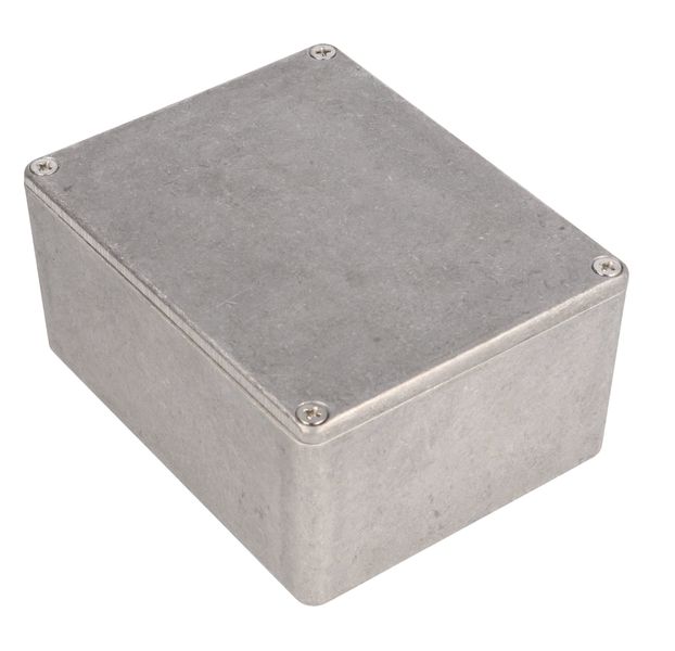 1550C Diecast Aluminium Enclosure Unpainted 115x90x55mm IP54