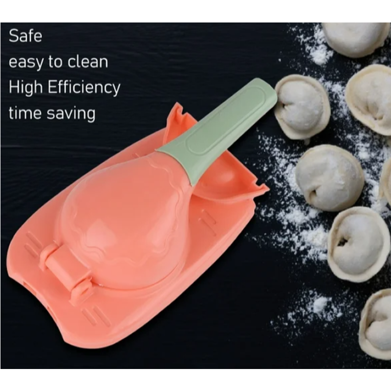 Make Perfect Dumplings Every Time with our 2-in-1 Dumpling Maker - Easy to  Use, Efficient and Versatile Momo Maker and Dumpling Press