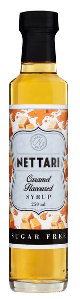 Nettari Sugar Free Caramel Flavoured Syrup 250ml