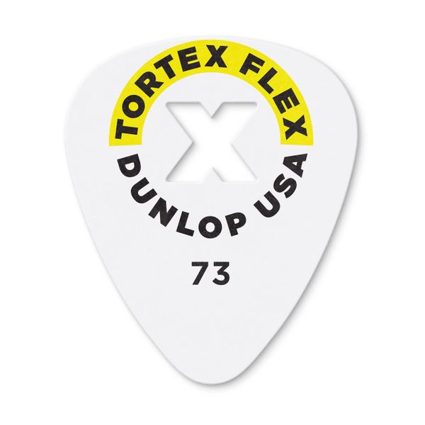Dunlop Tortex Flex X Pick .73mm_ 12 Pieces