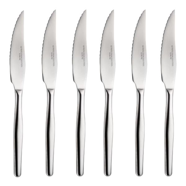 6 Piece Steak Knife Slimline Eetrite