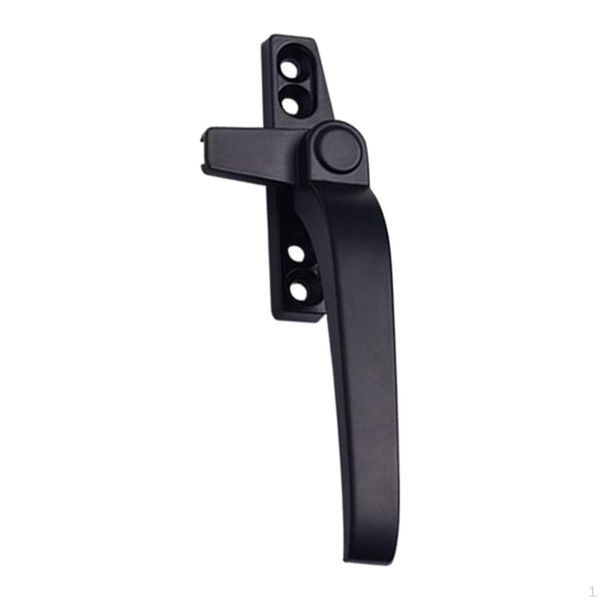 Aluminium Window Handle - Right Hand - Black - 3 Pack