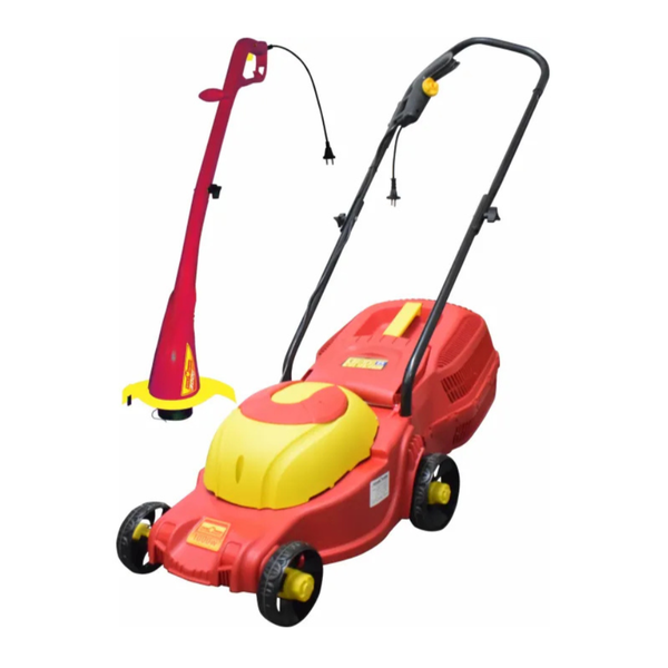 Wolf 1000W Lawnmower and 300W Trimmer