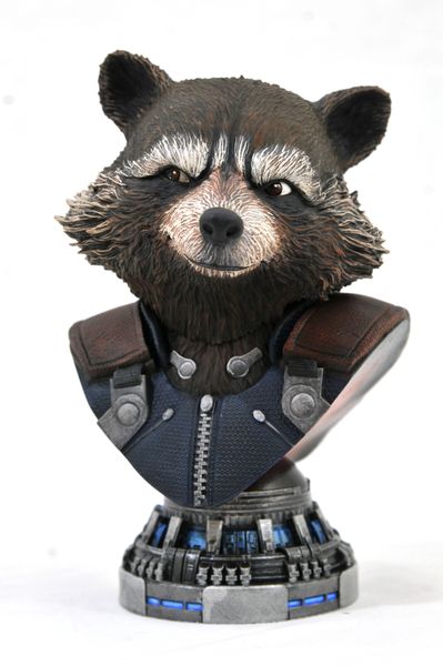 Marvel Legends In 3D Avengers 3 Rocket Raccoon 1/2 Scale Bust