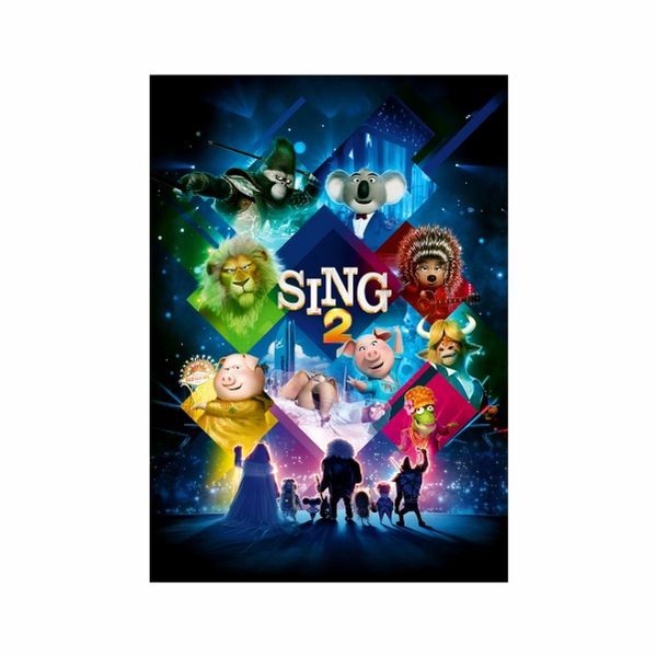 Sing 2 Movie - A1 poster
