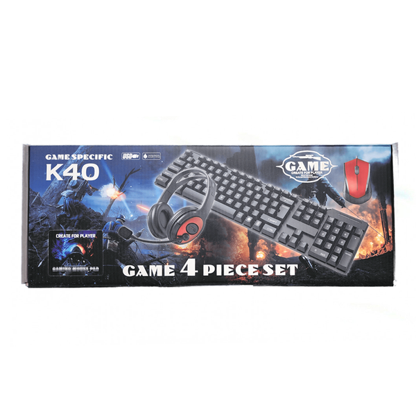 4pcs Gaming Set For PC - K40