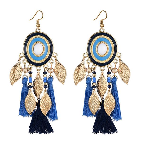 Vintage Bohemian Tassel Earrings