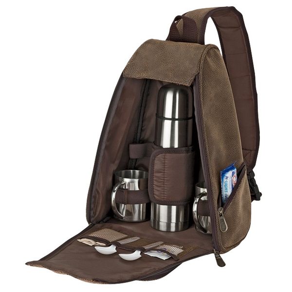 Out Of Africa Sling Bag Coffee Set