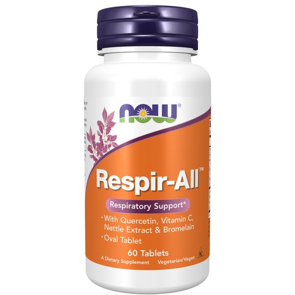 NOW Foods Respir-All - 60 Tabs
