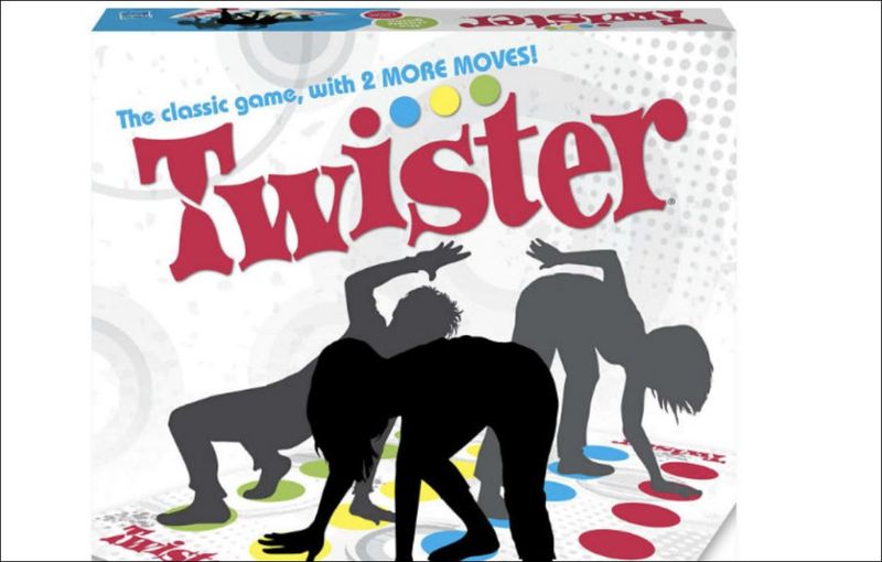 Twister Fun Board Game
