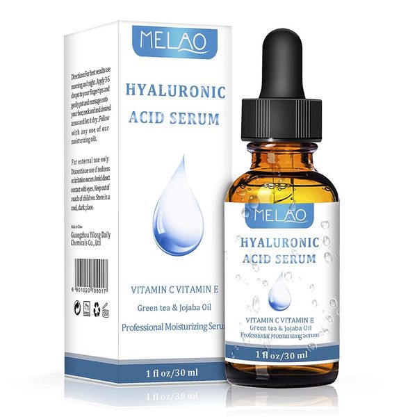 Hyaluronic Acid Serum With Vitamin C &amp; E Anti Aging, Wrinkle, Fine Lines