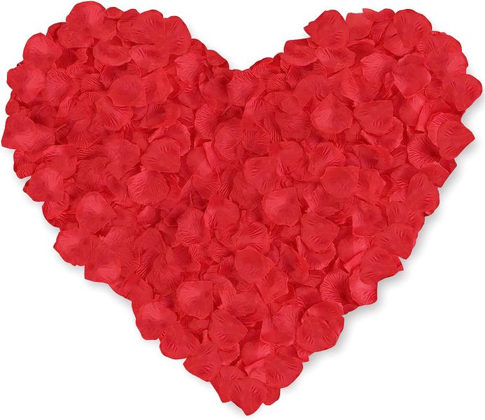 2000PCS Artificial Silk Rose Petal Reusable Wedding Decor Romance Valentine