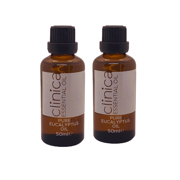 Clinica Pure Eucalyptus Essential Oil - 2 x 50ml