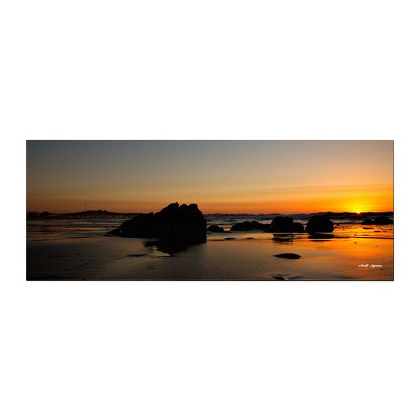 Sunset at Parternoster Large Desk Pad By Annette Heymans