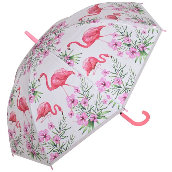 Marco Kids Dome Flamingo 8-Panel Umbrella