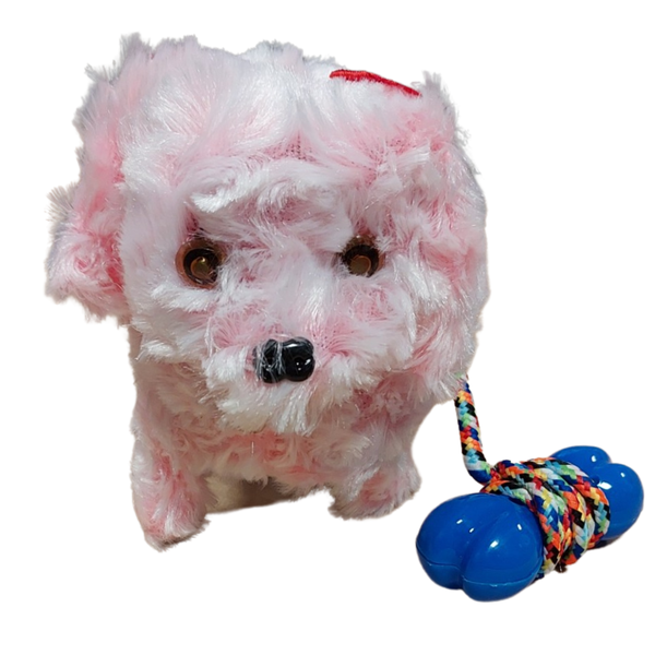 Battery Operated Walking Puppy with a Lead