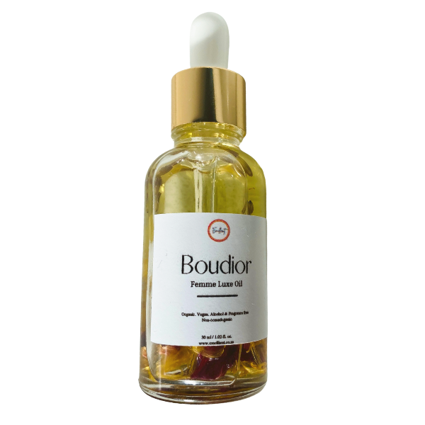 Emollient Boudoir Femme Luxe Oil- Treatment of Odors, Rashes and Infections