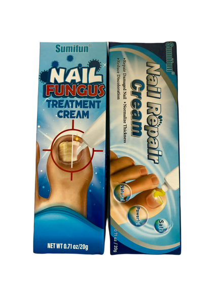 Nail Repair Cream and Nail Fungus Treatment Cream Set