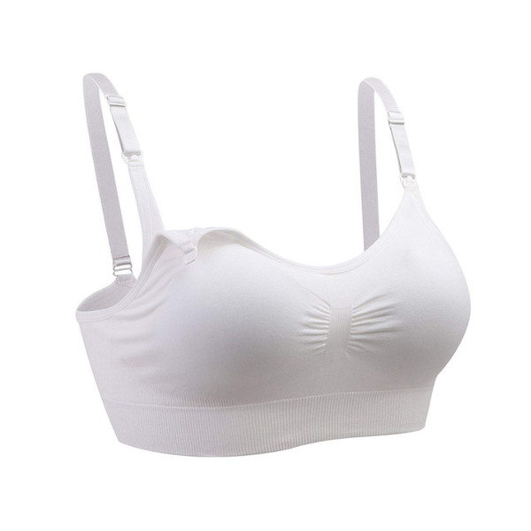 Maternity Mommy - Kirsti Seamless Super Stretch Nursing Bra - White