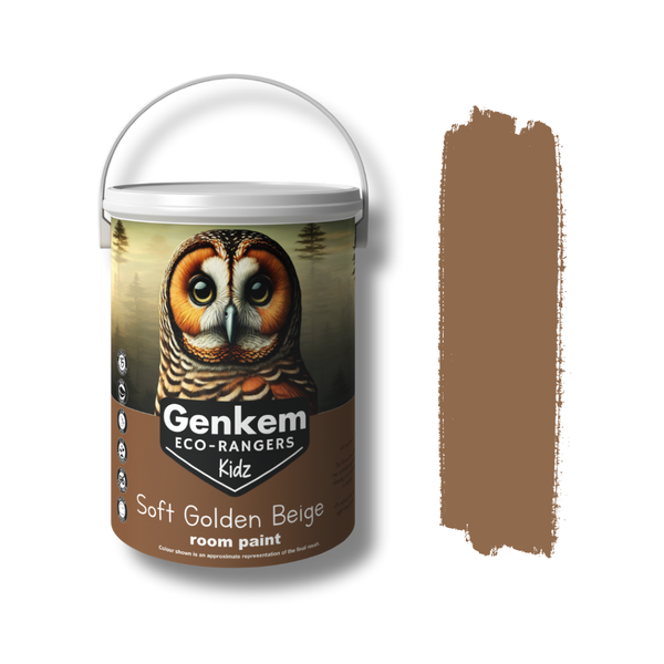 Genkem Eco-Rangers Kidz Paint 5lt - Soft Golden Beige