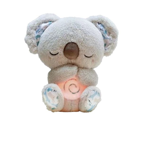 Koala Breathing Light Toy Baby Soothing Music Early Education