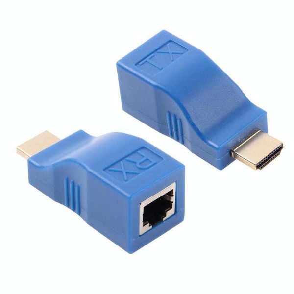 HDMI Extender Adapter-HDMI to RJ45 Ethernet Network Converter Cat-6/6A - GC