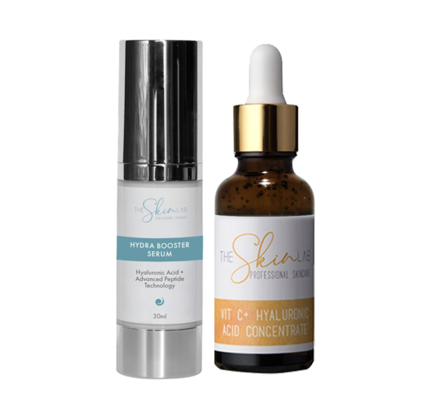 The Skin Lab Day &amp; Night Vit C + HA Serum &amp; Hydra Booster Serum Combo