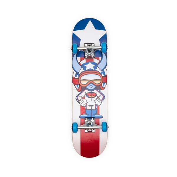 Speed Demons Skateboard Complete - Stars - Multi - 7,75" Street