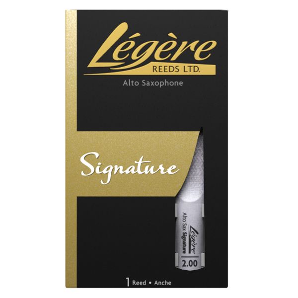 Legere Signature Synthetic reed for Alto Saxophone Size 2